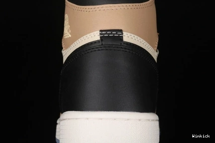 1 MUSHROOM AH7389-003 JORDAN HIGH RETRO BLACK - 1208